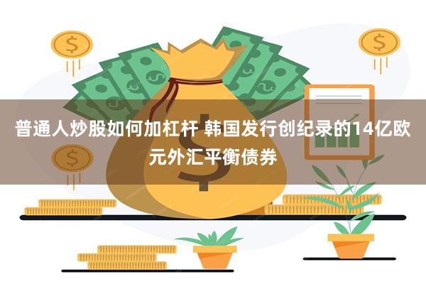 普通人炒股如何加杠杆 韩国发行创纪录的14亿欧元外汇平衡债券