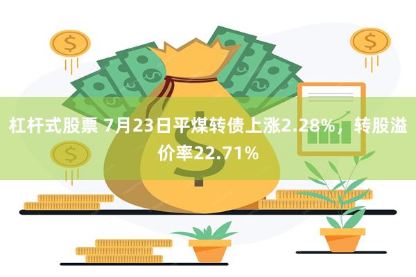 杠杆式股票 7月23日平煤转债上涨2.28%，转股溢价率22.71%